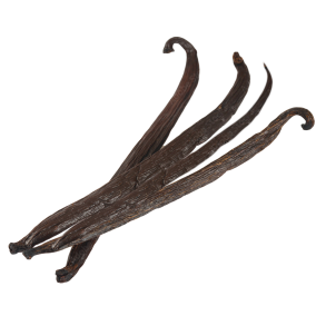 Lkker saftige vaniljestnger <Br>4 STORE i glasrr 