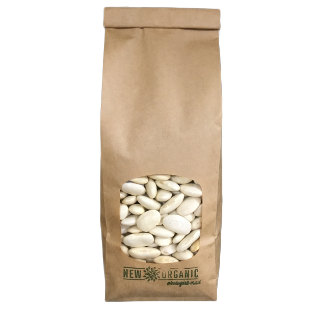 kologiske LIMA bnner hvide  STORE  600 g   pose