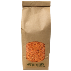 kologiske Rde split linser   700 g pose