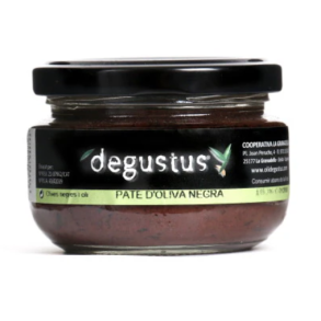 Tapenade af sorte Abequina ko oliven 165 g
