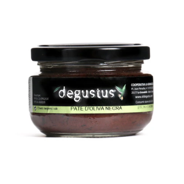 Tapenade af sorte Abequina ko oliven 165 g